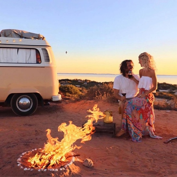 5⭐️Bohemian Festival floral Print skirt - Picture 4 of 9